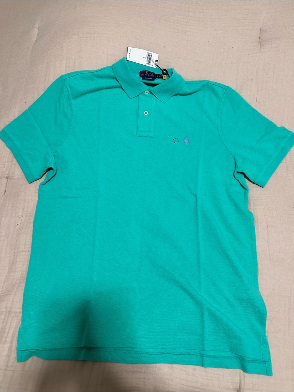 Polo by Ralph Lauren Short Sleeve Polo - Teal Green
